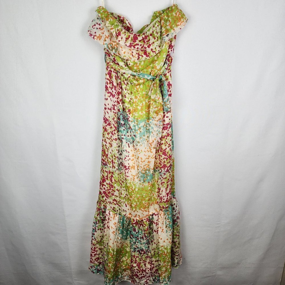 NWT The Limited Strapless Maxi‎ Dress S